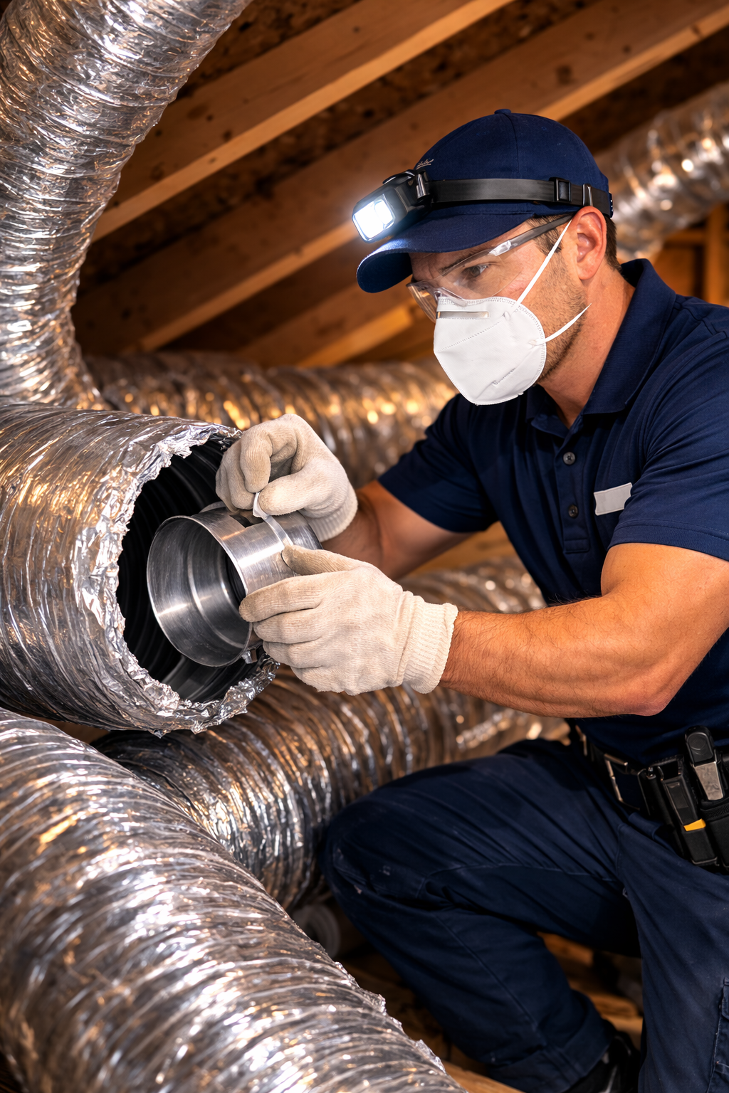 Ducted heating and cooling system cleaning Melbourne