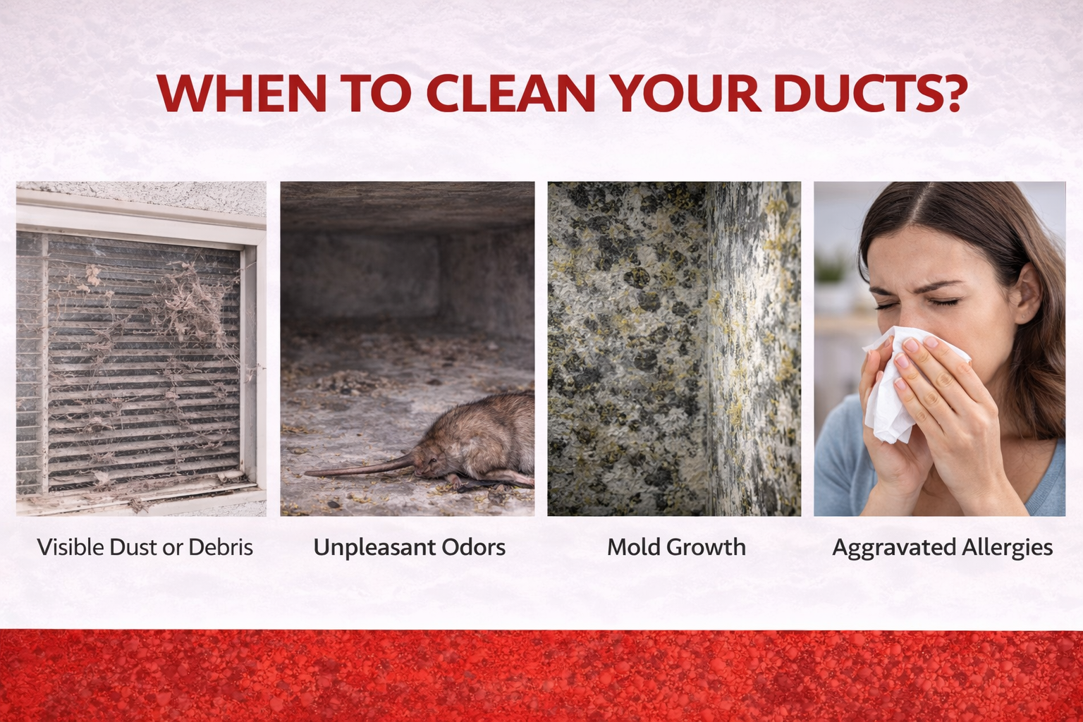 When to Clean Your Ducts